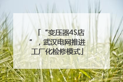 “变压器4S店”，武汉电网推进工厂化检修模式