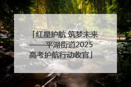 红星护航 筑梦未来——平湖街道2025高考护航行动收官