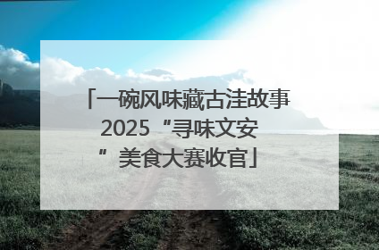 一碗风味藏古洼故事 2025“寻味文安”美食大赛收官