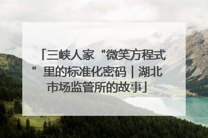 三峡人家“微笑方程式”里的标准化密码｜湖北市场监管所的故事