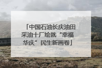 中国石油长庆油田采油十厂绘就“幸福华庆”民生新画卷