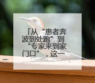 从“患者奔波到处跑”到“专家来到家门口”，这一转变与一件提案有关