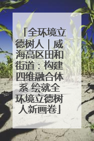 全环境立德树人｜威海高区田和街道：构建四维融合体系 绘就全环境立德树人新画卷