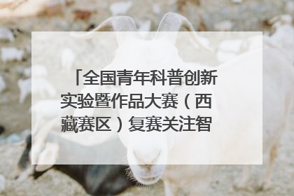 全国青年科普创新实验暨作品大赛（西藏赛区）复赛关注智慧环保等主题