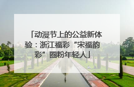 动漫节上的公益新体验：浙江福彩“宋福韵彩”圈粉年轻人