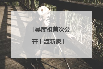 吴彦祖首次公开上海新家