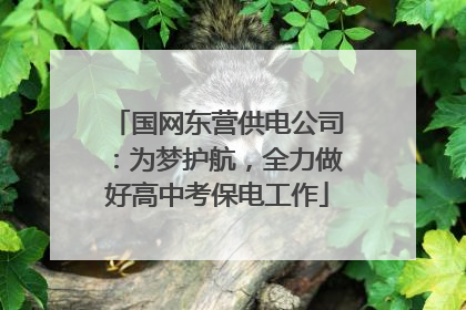 国网东营供电公司：为梦护航，全力做好高中考保电工作