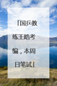 国乒教练王皓考编，本周日笔试
