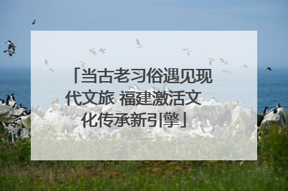 当古老习俗遇见现代文旅 福建激活文化传承新引擎
