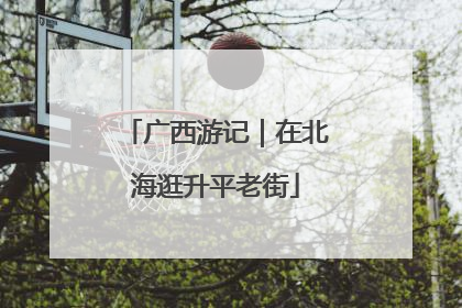 广西游记｜在北海逛升平老街