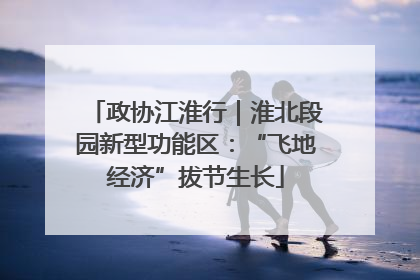 政协江淮行｜淮北段园新型功能区：“飞地经济”拔节生长