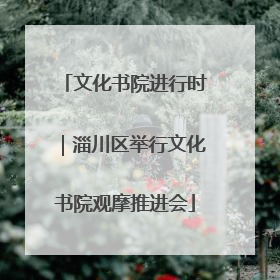 文化书院进行时｜淄川区举行文化书院观摩推进会