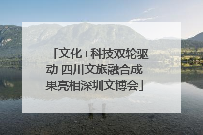 文化+科技双轮驱动 四川文旅融合成果亮相深圳文博会