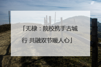 无棣：院校携手古城行 共融双节暖人心