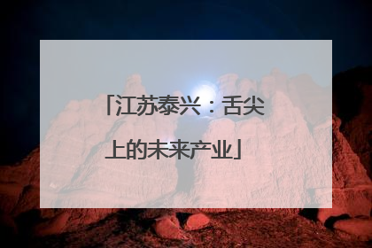 江苏泰兴：舌尖上的未来产业