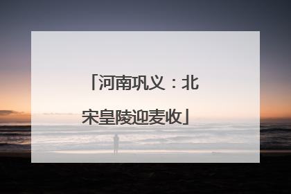 河南巩义：北宋皇陵迎麦收