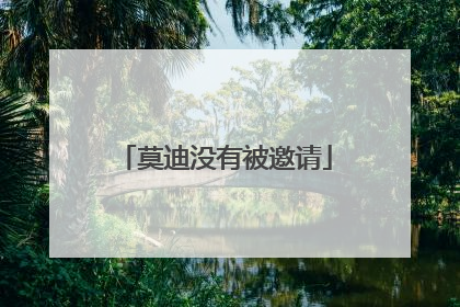 莫迪没有被邀请