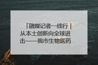 融媒记者一线行｜从本土创新向全球进击——我市生物医药产业破茧突围