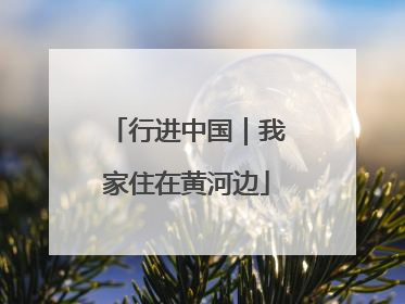 行进中国｜我家住在黄河边