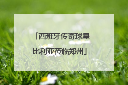 西班牙传奇球星 比利亚莅临郑州