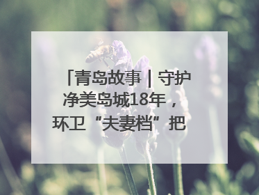 青岛故事｜守护净美岛城18年，环卫“夫妻档”把青岛当第二个家
