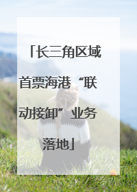 长三角区域首票海港“联动接卸”业务落地