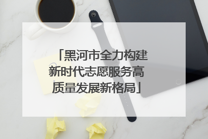黑河市全力构建新时代志愿服务高质量发展新格局